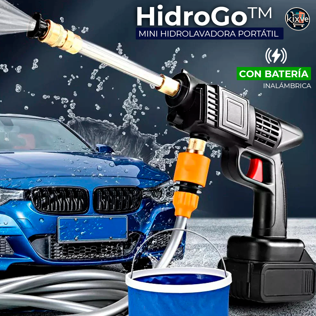 HIDROLAVADORA INALÁMBRICA CON BATERÍA HIDROGO™ ⭐️⭐️⭐️⭐️⭐️