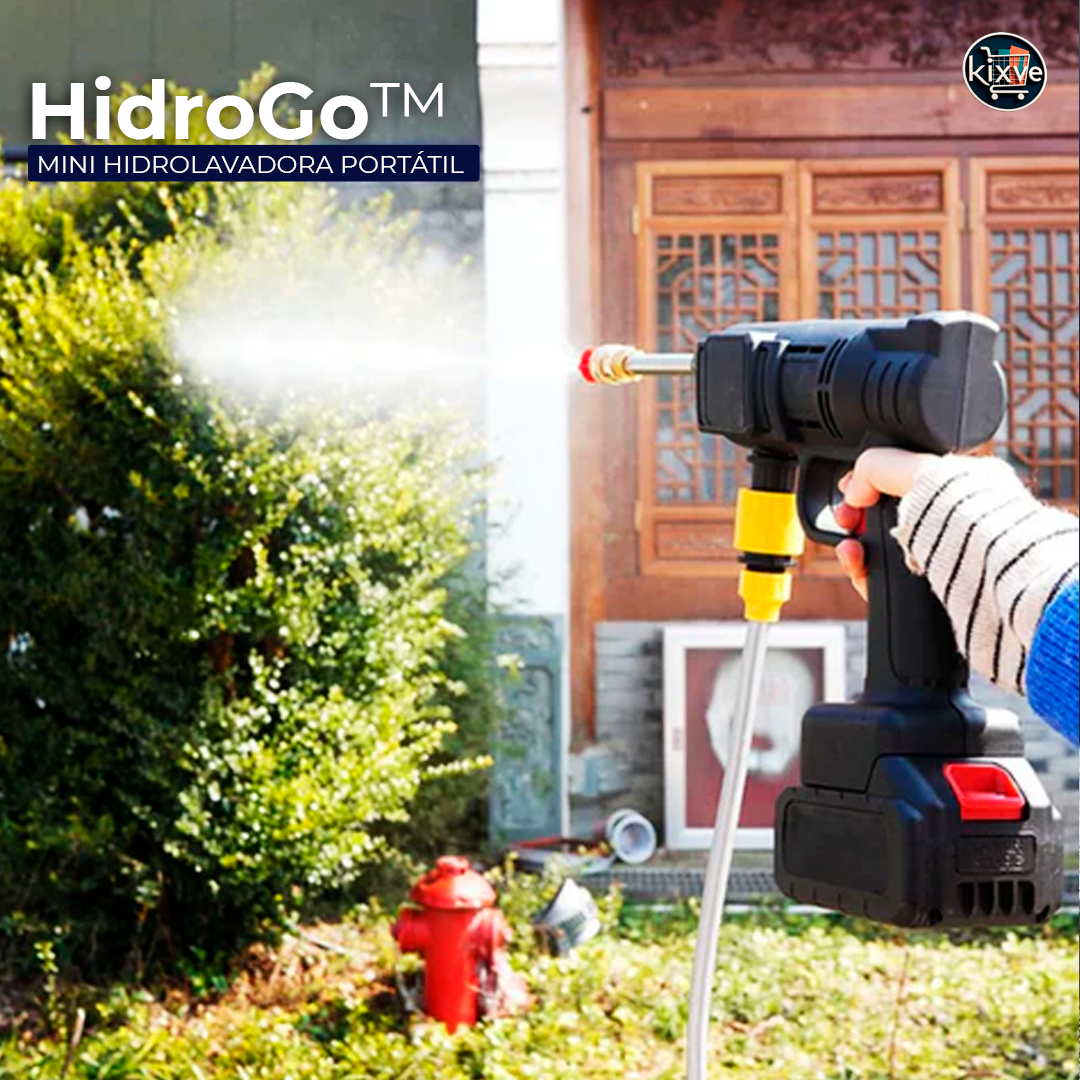 HIDROLAVADORA INALÁMBRICA CON BATERÍA HIDROGO™ ⭐️⭐️⭐️⭐️⭐️