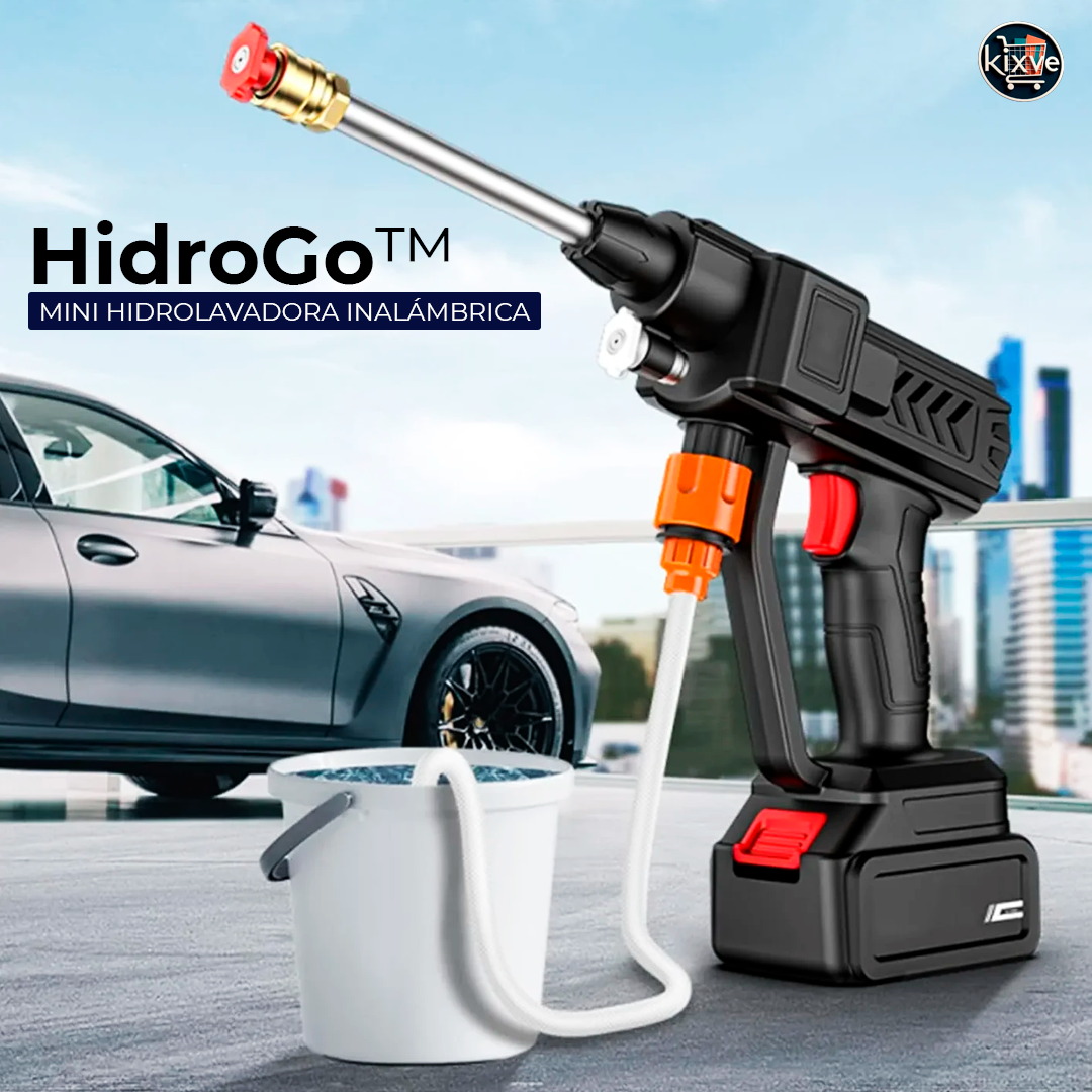 HIDROLAVADORA INALÁMBRICA CON BATERÍA HIDROGO™ ⭐️⭐️⭐️⭐️⭐️
