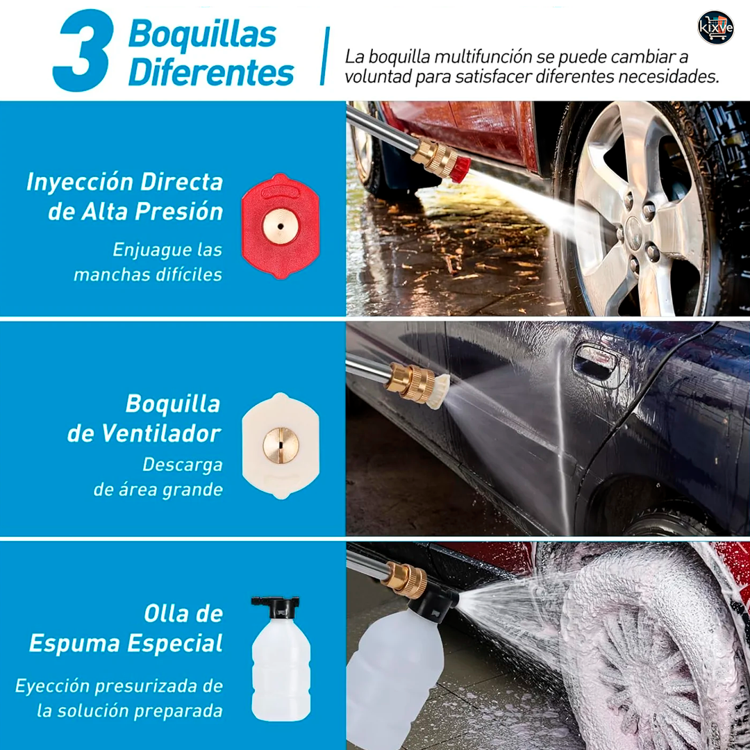 HIDROLAVADORA INALÁMBRICA CON BATERÍA HIDROGO™ ⭐️⭐️⭐️⭐️⭐️