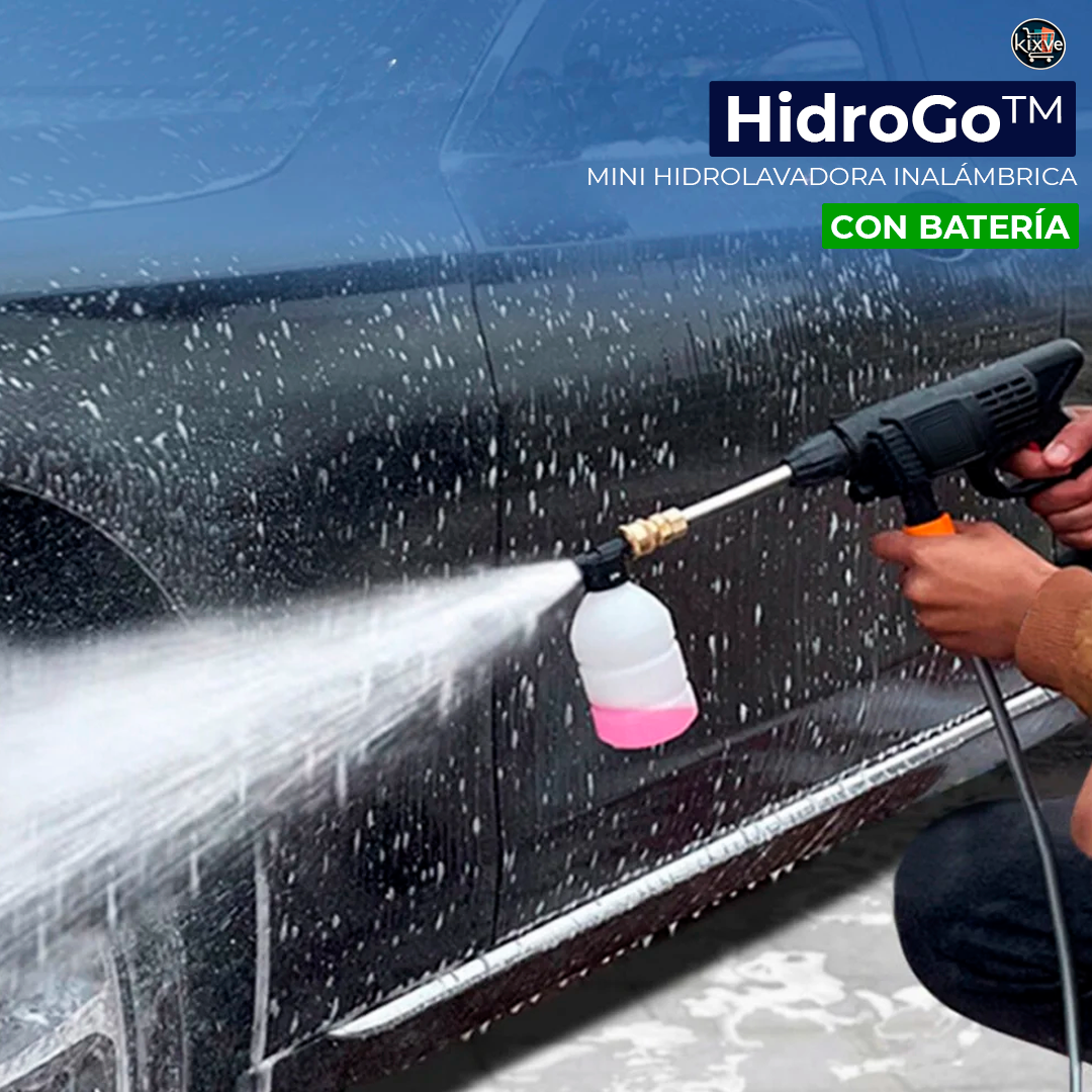 HIDROLAVADORA INALÁMBRICA CON BATERÍA HIDROGO™ ⭐️⭐️⭐️⭐️⭐️