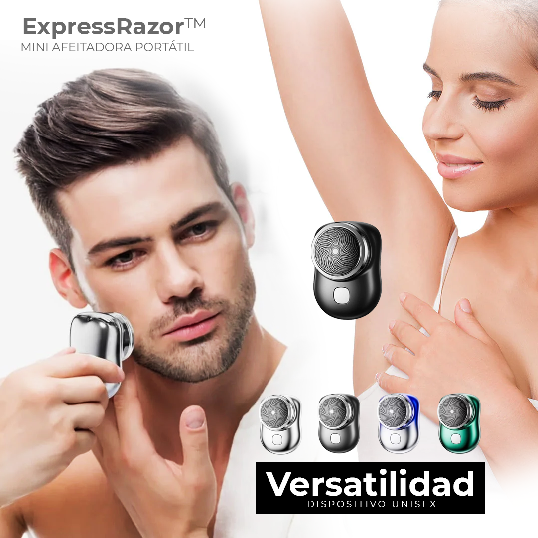 MINI AFEITADORA PORTÁTIL INALÁMBRICA EXPRESSRAZOR™ ⭐⭐⭐⭐⭐