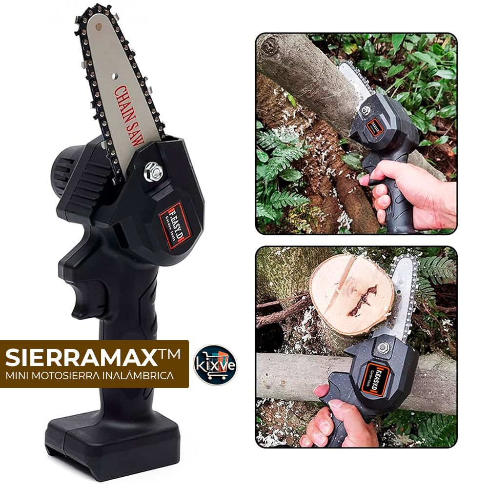 MINI MOTOSIERRA PORTÁTIL INALÁMBRICA SIERRAMAX™ ⭐️⭐️⭐️⭐️⭐️