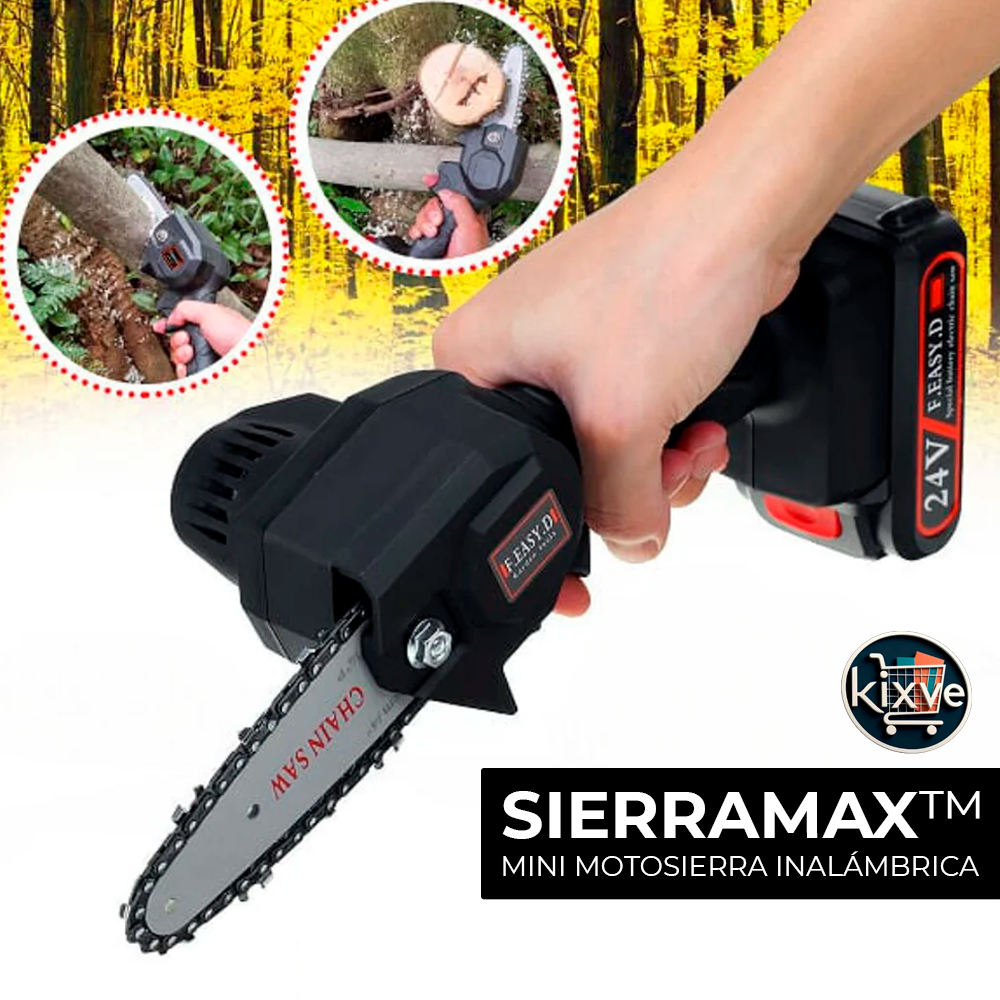 MINI MOTOSIERRA PORTÁTIL INALÁMBRICA SIERRAMAX™ ⭐️⭐️⭐️⭐️⭐️