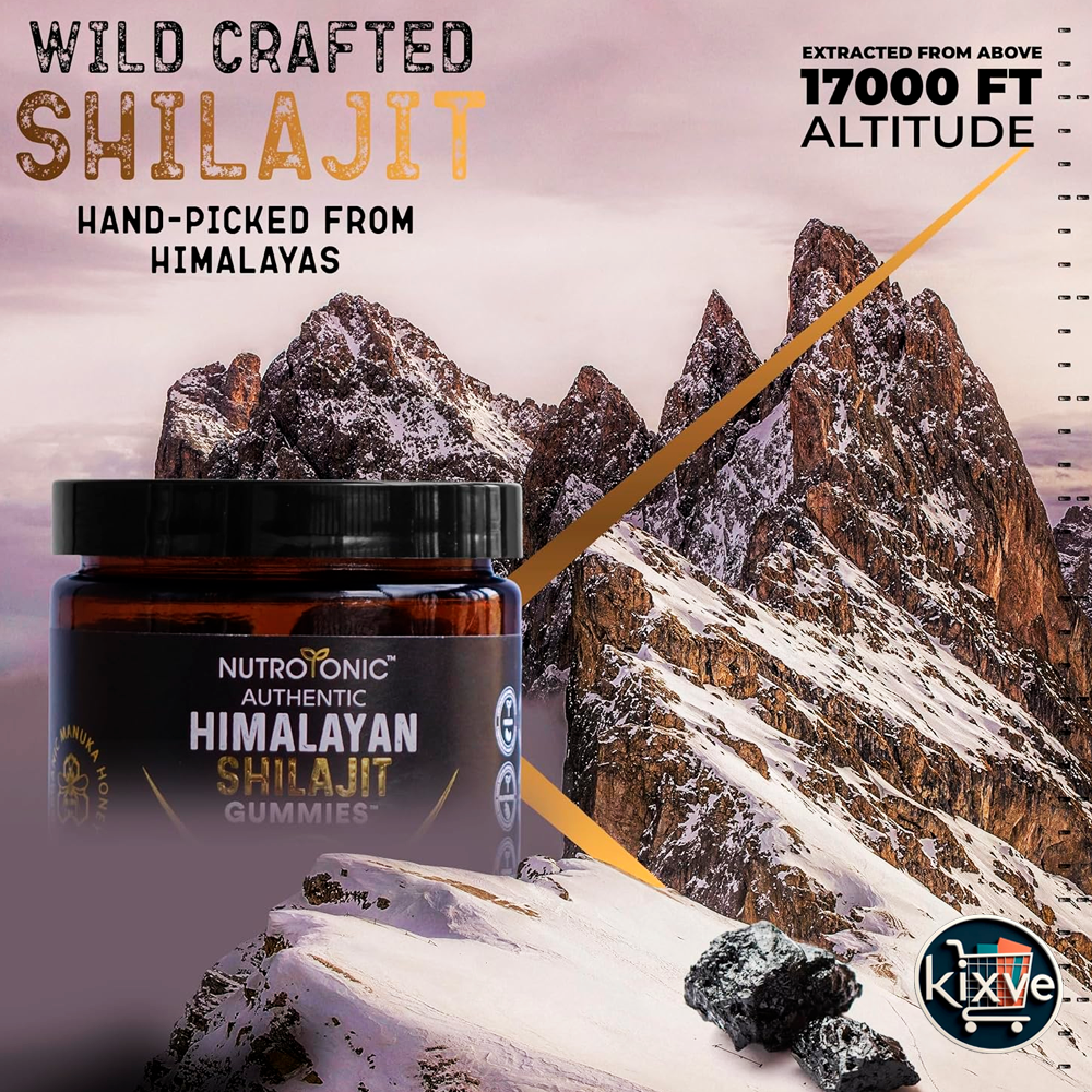 SHILAJIT ORIGINAL HIMALAYA SUMPLEMENTO SHILASTAR™ ⭐️⭐️⭐️⭐️⭐️