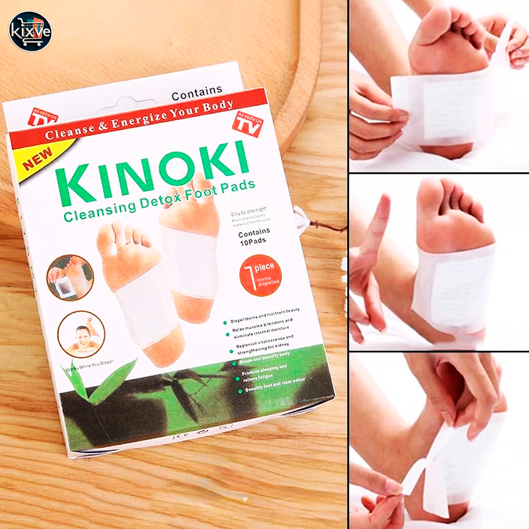 🔥🔥¡OFERTA!🔥🔥 PARCHES KINOKIS PARA PIES PACK 20 UNIDADES KINOSALUD™ ⭐⭐⭐⭐⭐