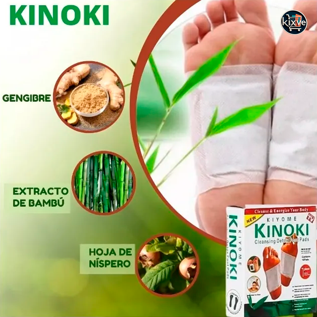 🔥🔥¡OFERTA!🔥🔥 PARCHES KINOKIS PARA PIES PACK 20 UNIDADES KINOSALUD™ ⭐⭐⭐⭐⭐