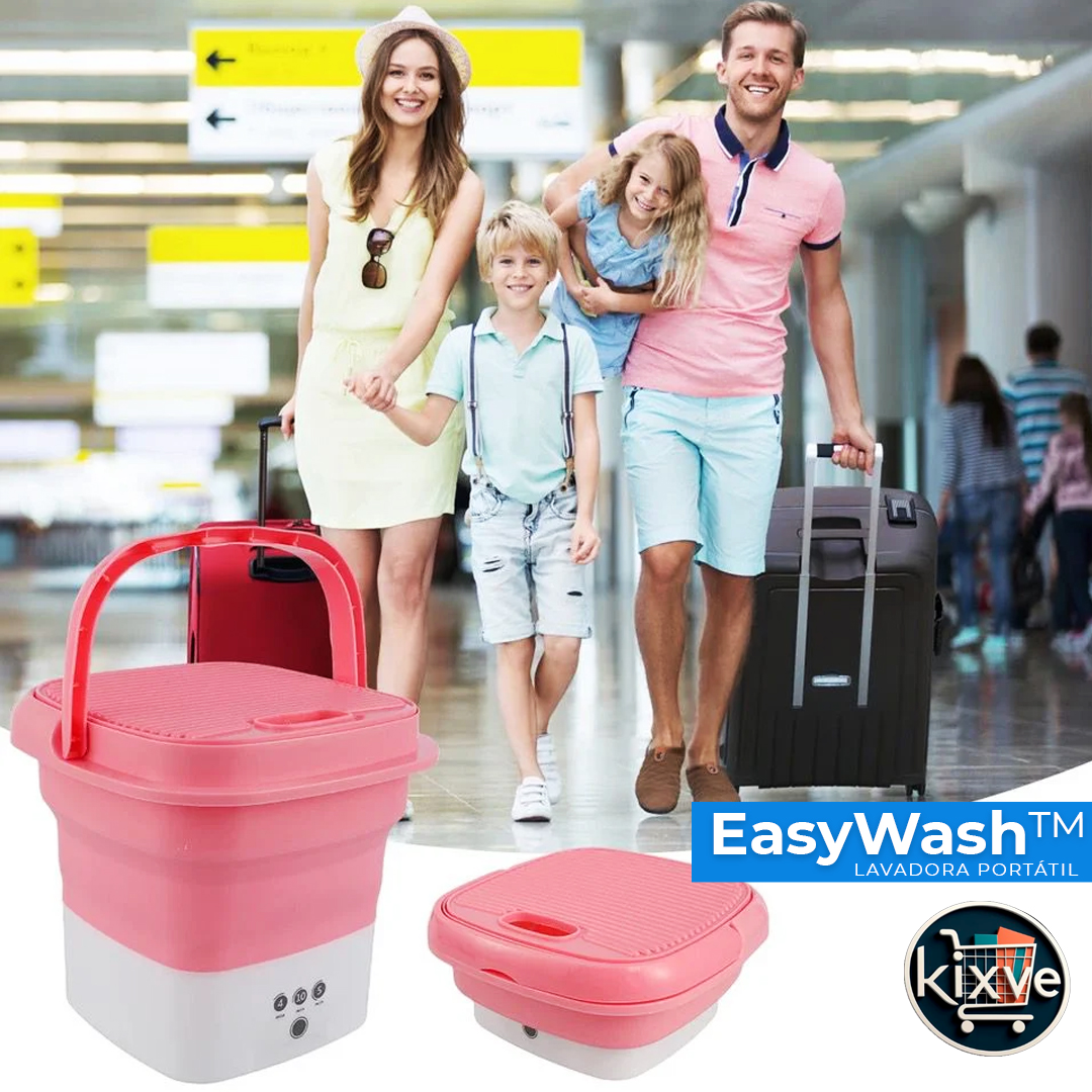 🔥🔥OFERTA!🔥🔥 MINI LAVADORA PORTÁTIL PLEGABLE EASYWASH™ ⭐⭐⭐⭐⭐
