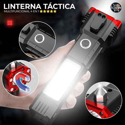 LINTERNA TACTICA MULTIFUNCIONAL 4 EN 1 POWERLED™ ⭐️⭐️⭐️⭐️⭐️